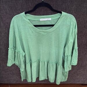 Mint Green Ruffle Top Altar’d State